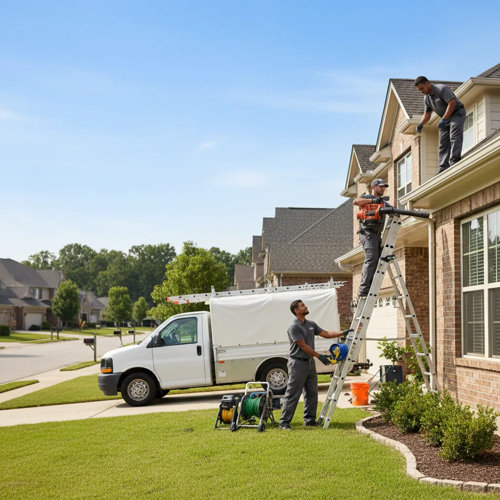 Home Gutter Service in Spring, TX near me